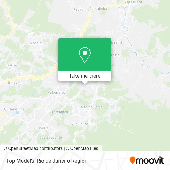 Top Model's map