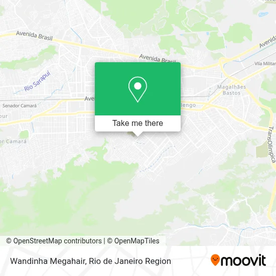 Wandinha Megahair map