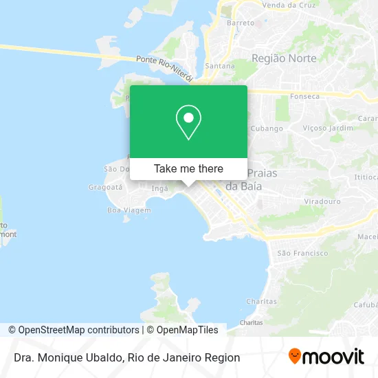 Dra. Monique Ubaldo map