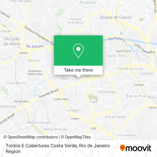 Toldos E Coberturas Costa Verde map