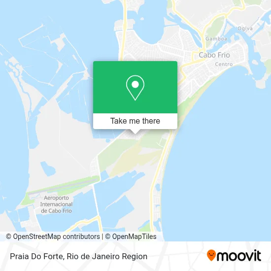 Praia Do Forte map