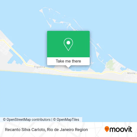 Recanto Silva Carloto map