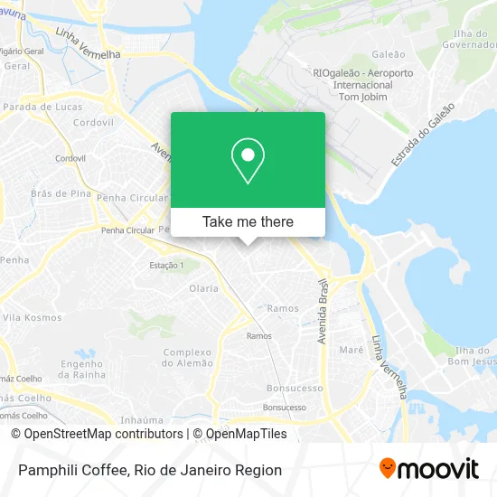 Pamphili Coffee map