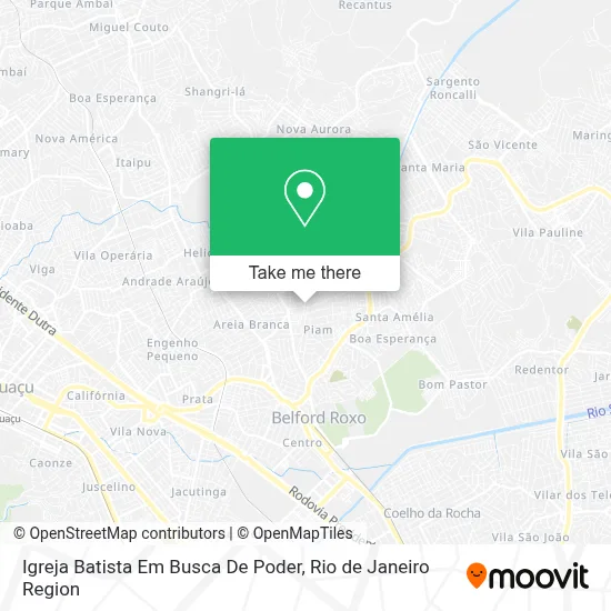 Igreja Batista Em Busca De Poder map