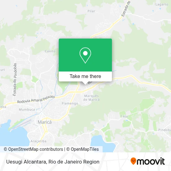 Uesugi Alcantara map