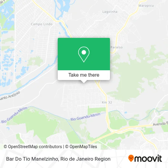 Bar Do Tio Manelzinho map