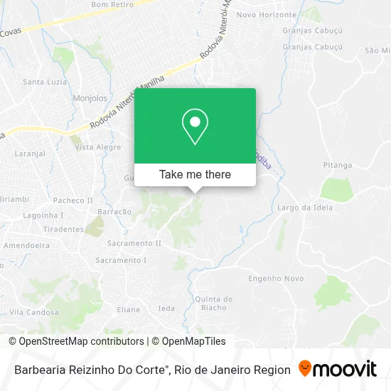 Barbearia Reizinho Do Corte" map