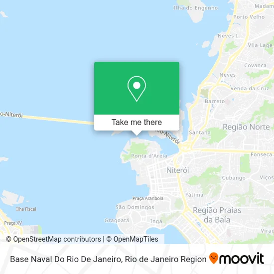 Base Naval Do Rio De Janeiro map
