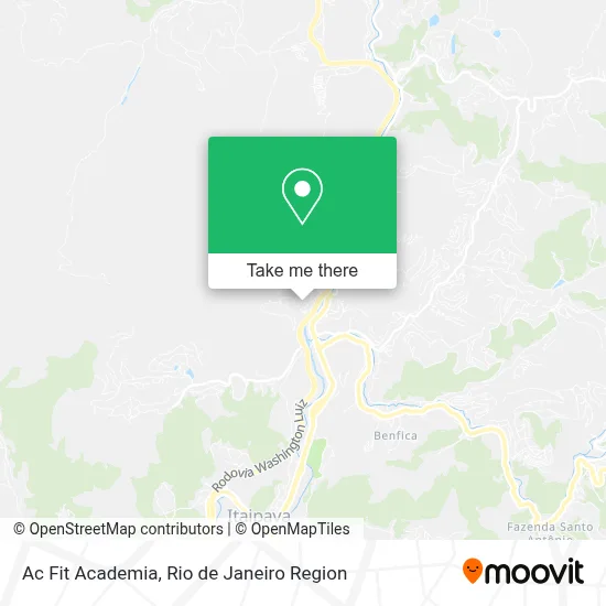 Ac Fit Academia map