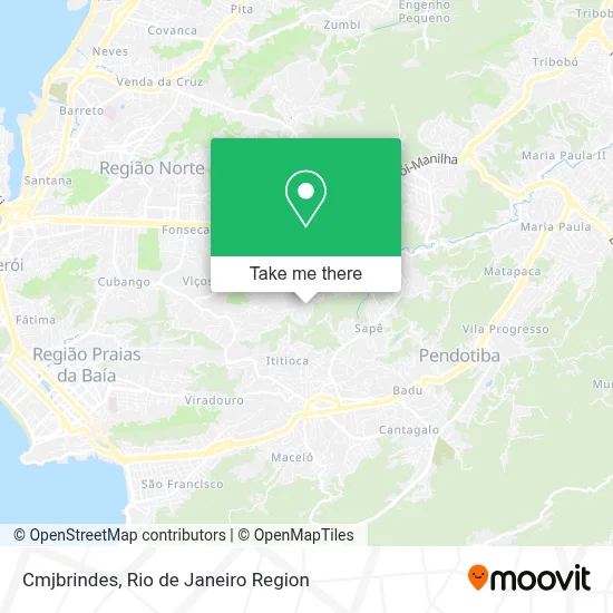 Cmjbrindes map