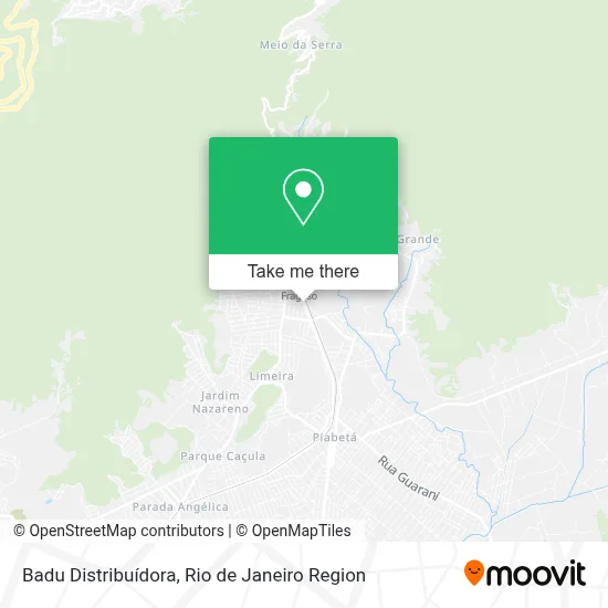 Badu Distribuídora map