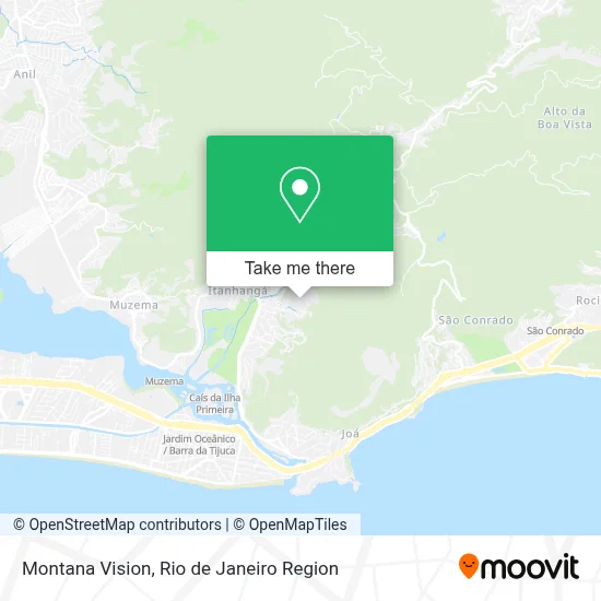 Montana Vision map