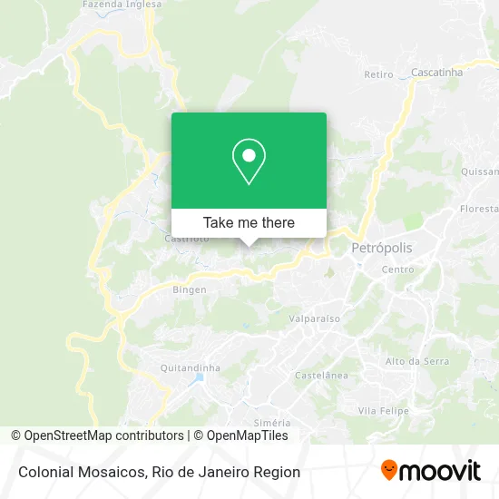 Colonial Mosaicos map