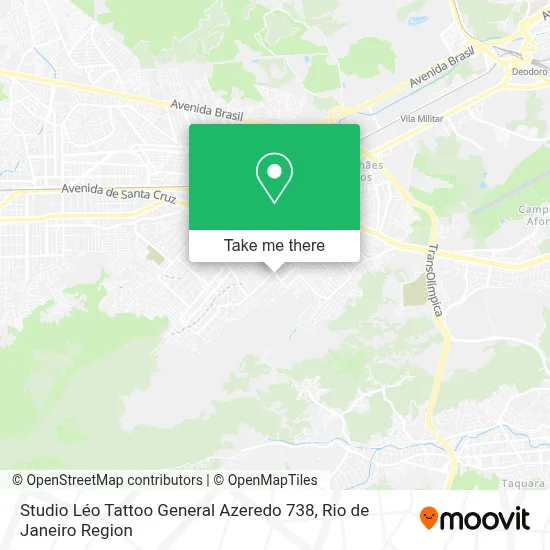 Studio Léo Tattoo General Azeredo 738 map