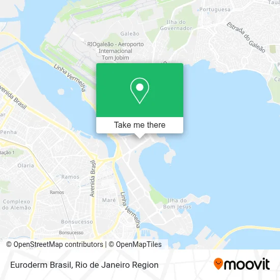 Euroderm Brasil map