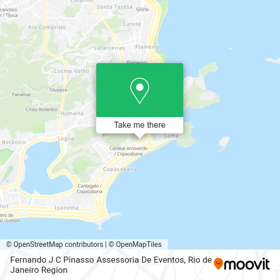 Fernando J C Pinasso Assessoria De Eventos map