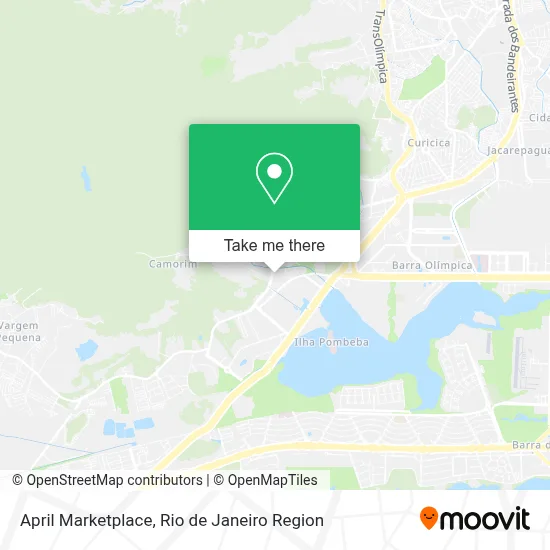 April Marketplace map