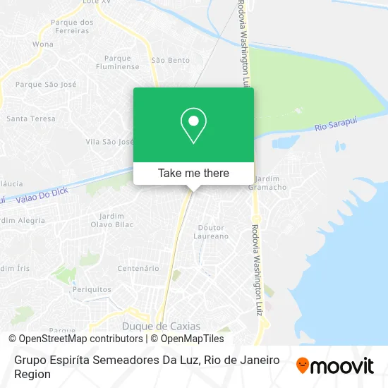 Grupo Espiríta Semeadores Da Luz map