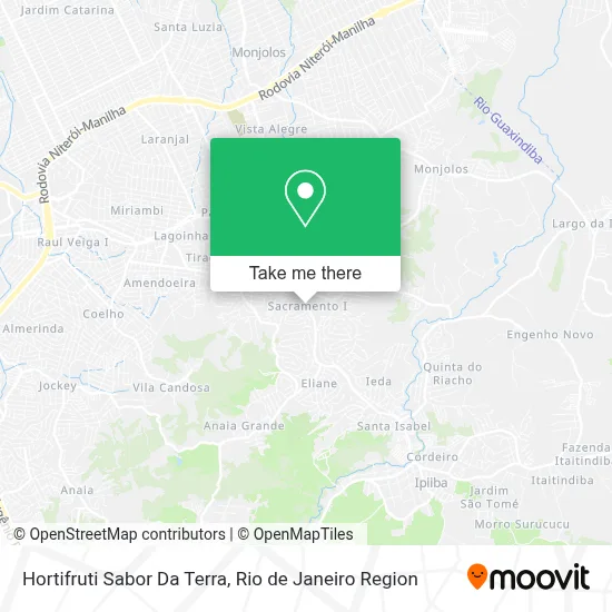 Hortifruti Sabor Da Terra map