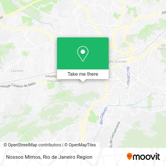 Nossos Mimos map