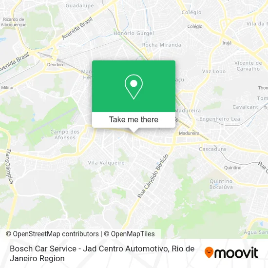 Bosch Car Service - Jad Centro Automotivo map