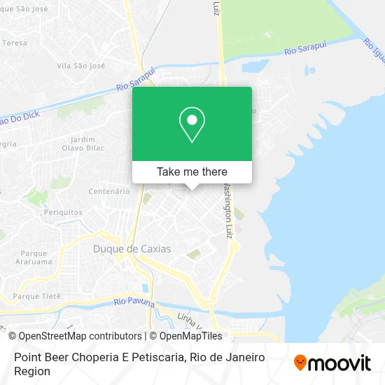 Point Beer Choperia E Petiscaria map