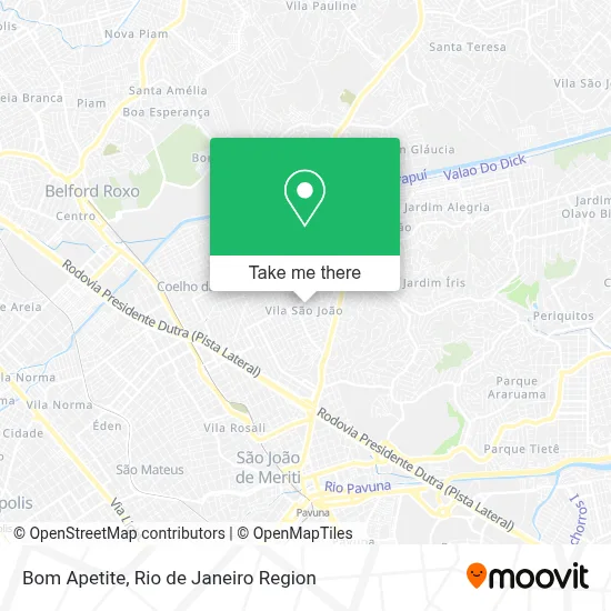 Bom Apetite map