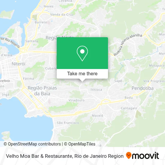 Velho Moa Bar & Restaurante map