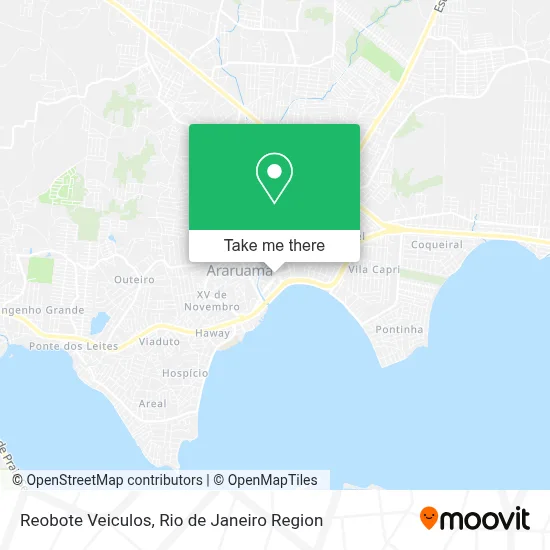 Reobote Veiculos map