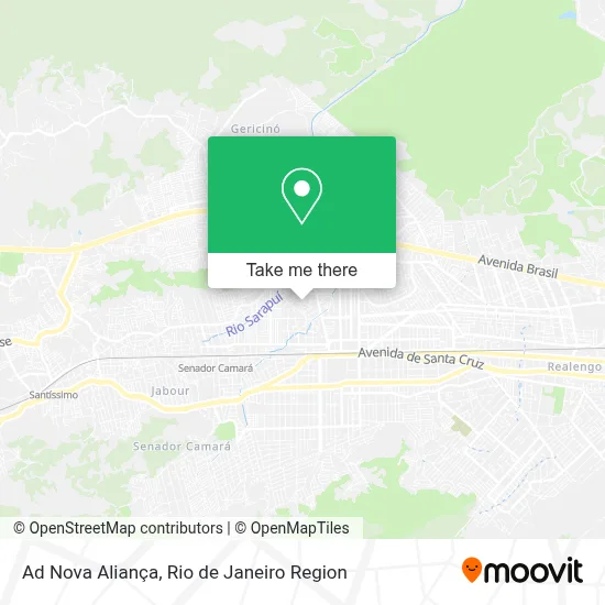 Ad Nova Aliança map