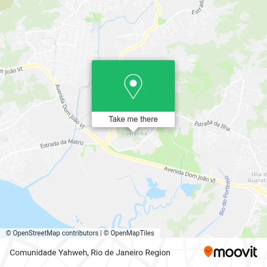 Comunidade Yahweh map