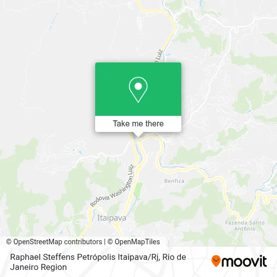 Raphael Steffens Petrópolis Itaipava / Rj map