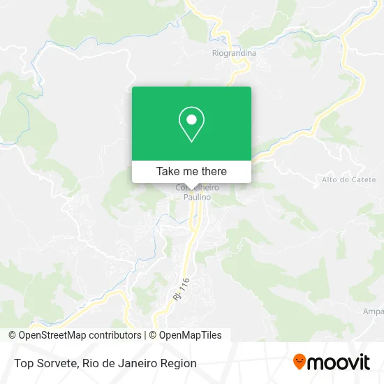 Top Sorvete map