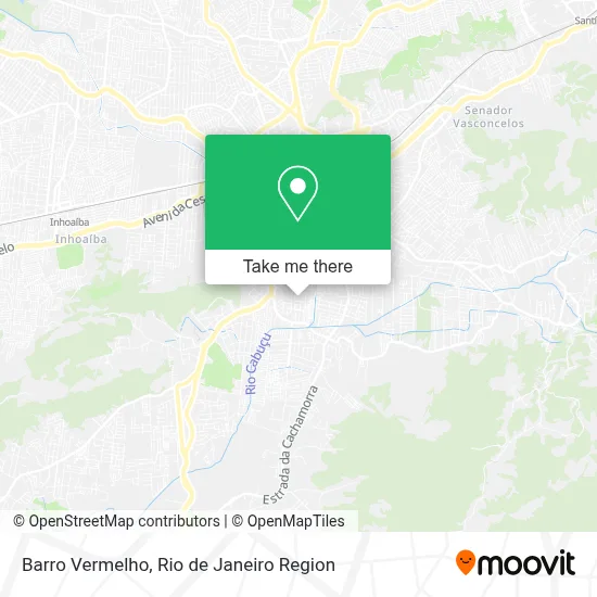 Barro Vermelho map