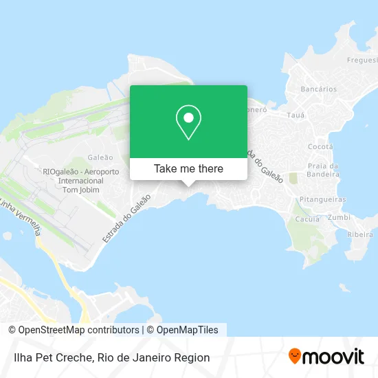 Ilha Pet Creche map