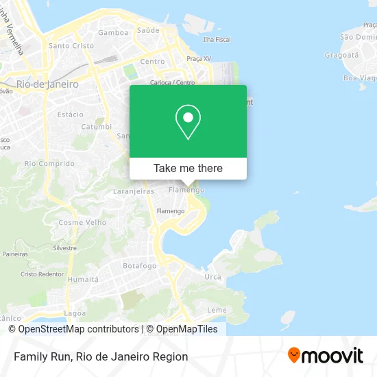 Family Run map