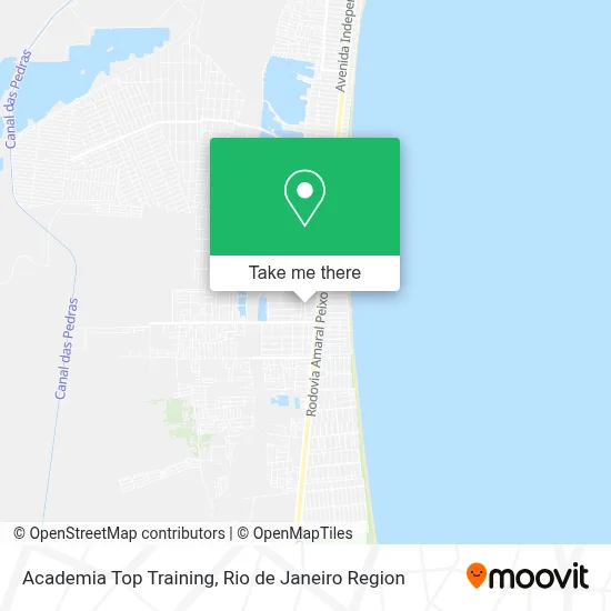 Academia Top Training map