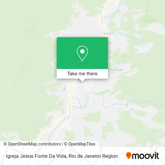 Igreja Jesus Fonte Da Vida map