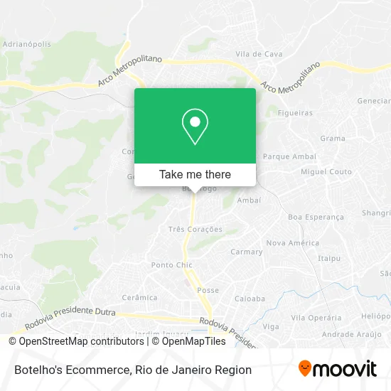 Botelho's Ecommerce map