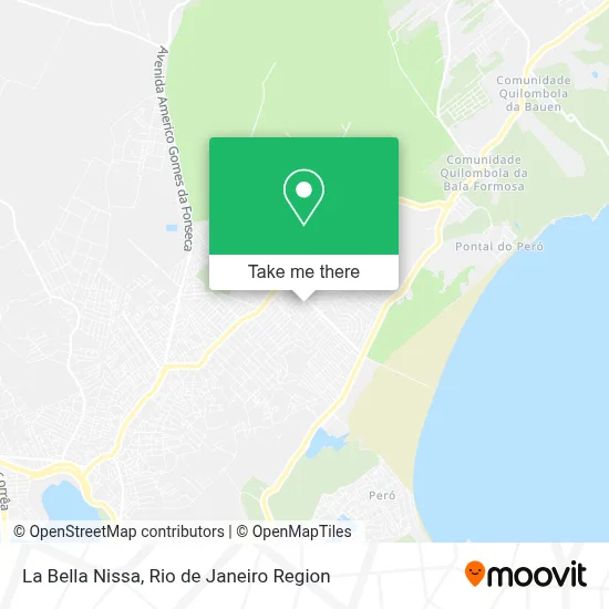 La Bella Nissa map
