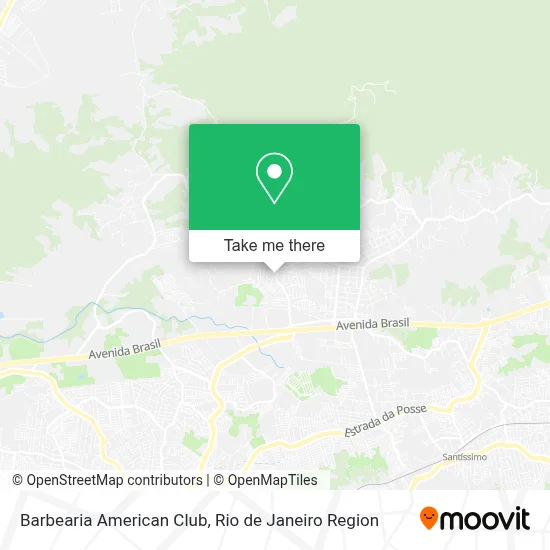 Barbearia American Club map