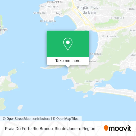 Praia Do Forte Rio Branco map