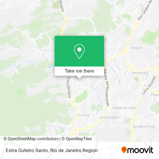 Estra Outeiro Santo map