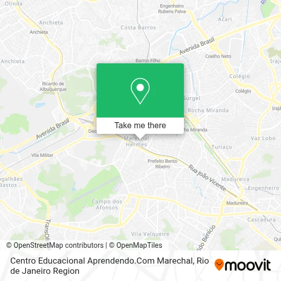 Centro Educacional Aprendendo.Com Marechal map