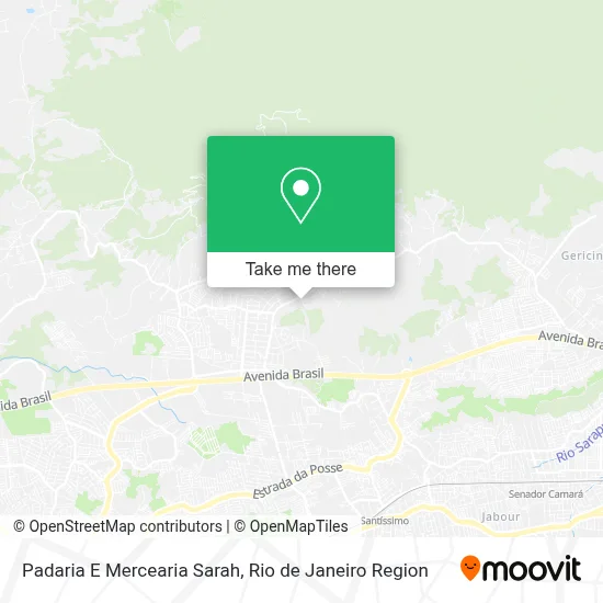 Padaria E Mercearia Sarah map