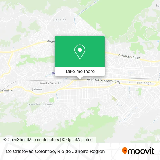Ce Cristovao Colombo map