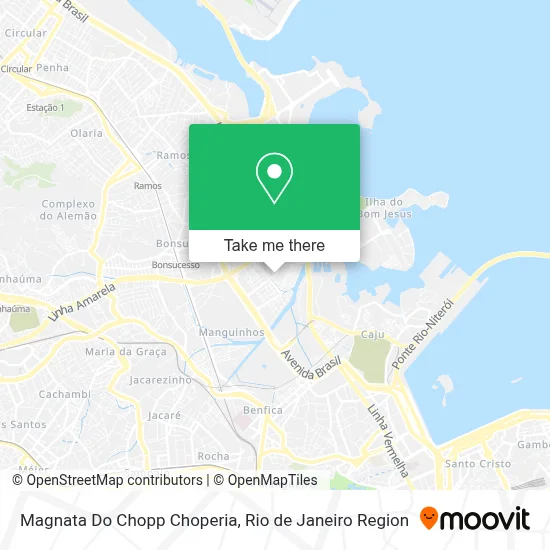 Magnata Do Chopp Choperia map