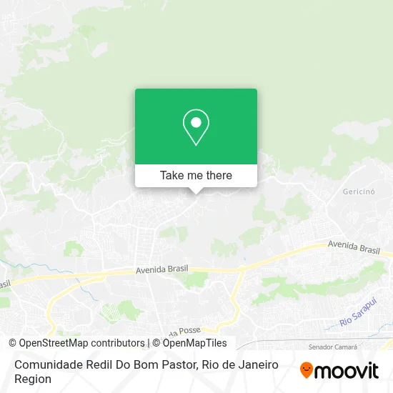 Comunidade Redil Do Bom Pastor map