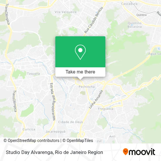 Studio Day Alvarenga map