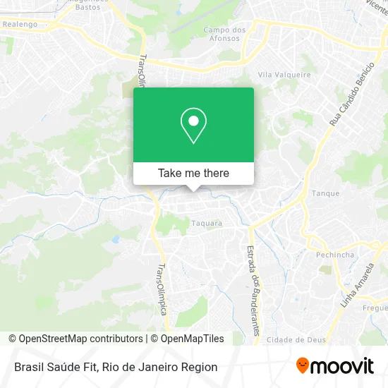 Brasil Saúde Fit map